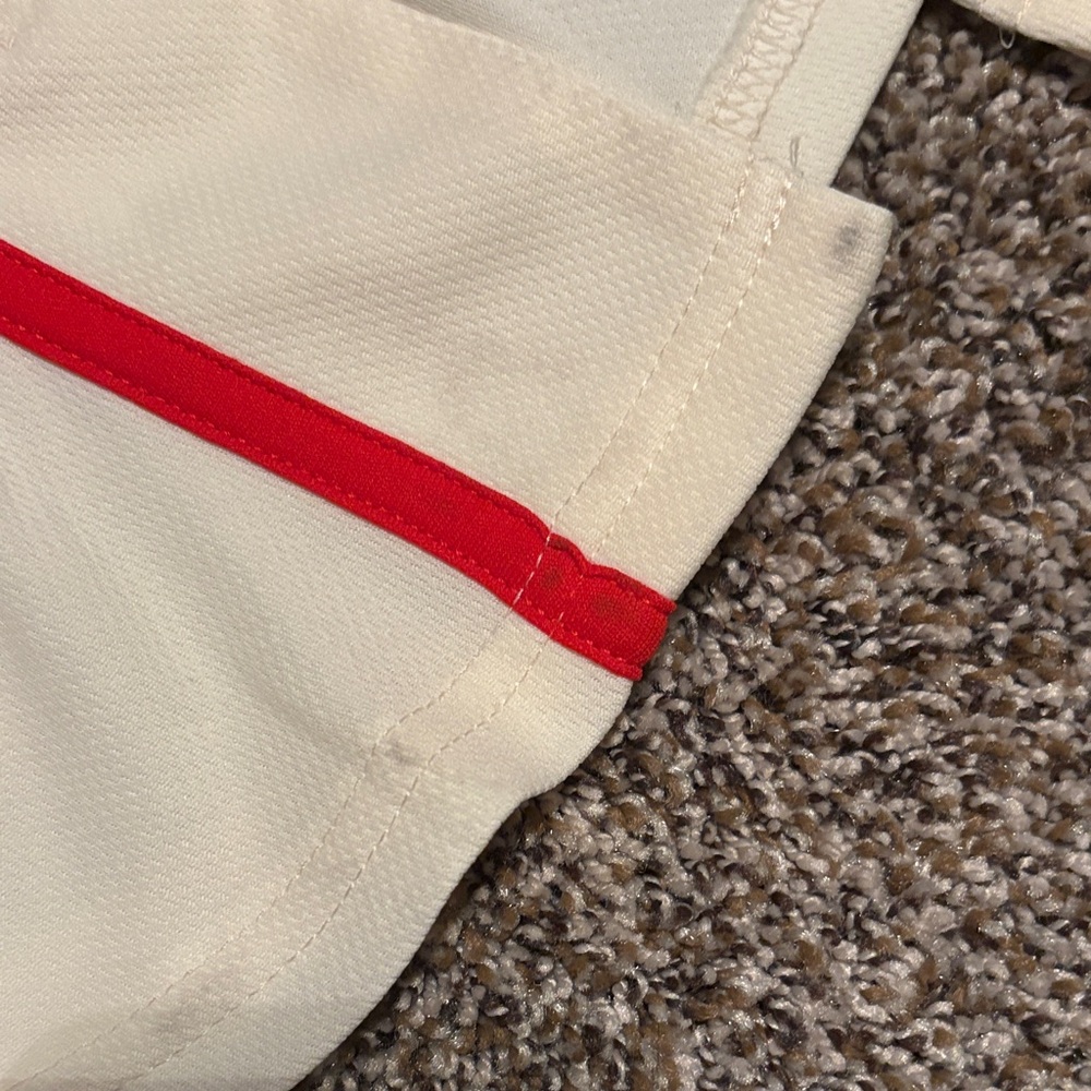 Disney Cream Pooh Baseball Shirt with Red Trim - Picture 2 of 7